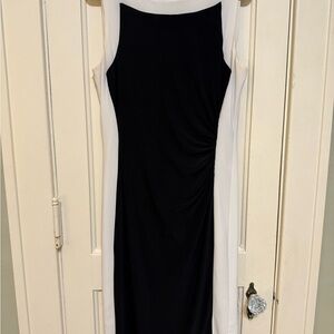 Ralph Lauren Black and White Sleeveless Dress